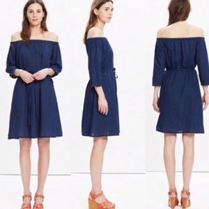 2/12 Madewell Off Shoulder Shift Dress Sz:Sm